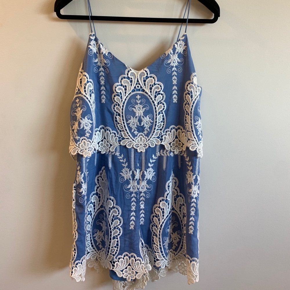 Dulce vita free people lace romper